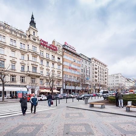 Wenceslas Square Apartment Прага Экстерьер фото