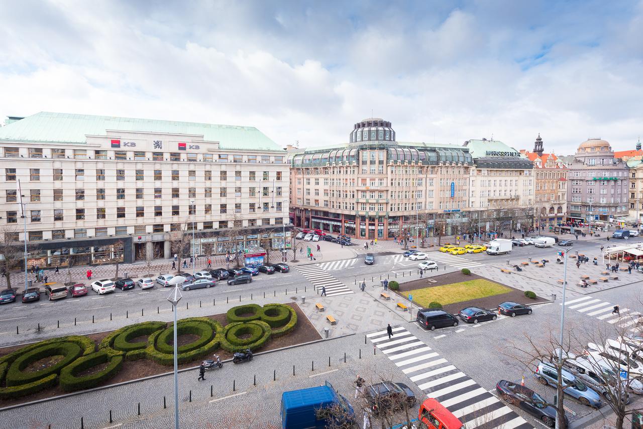 Wenceslas Square Apartment Прага Экстерьер фото